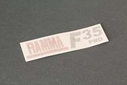 Toon details voor LABEL FIAMMA F35 PRO Afbeelding van LABEL FIAMMA F35 PRO