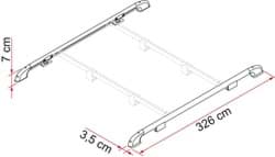 Toon details voor FIAMMA ROOF RAIL Afbeelding van FIAMMA ROOF RAIL