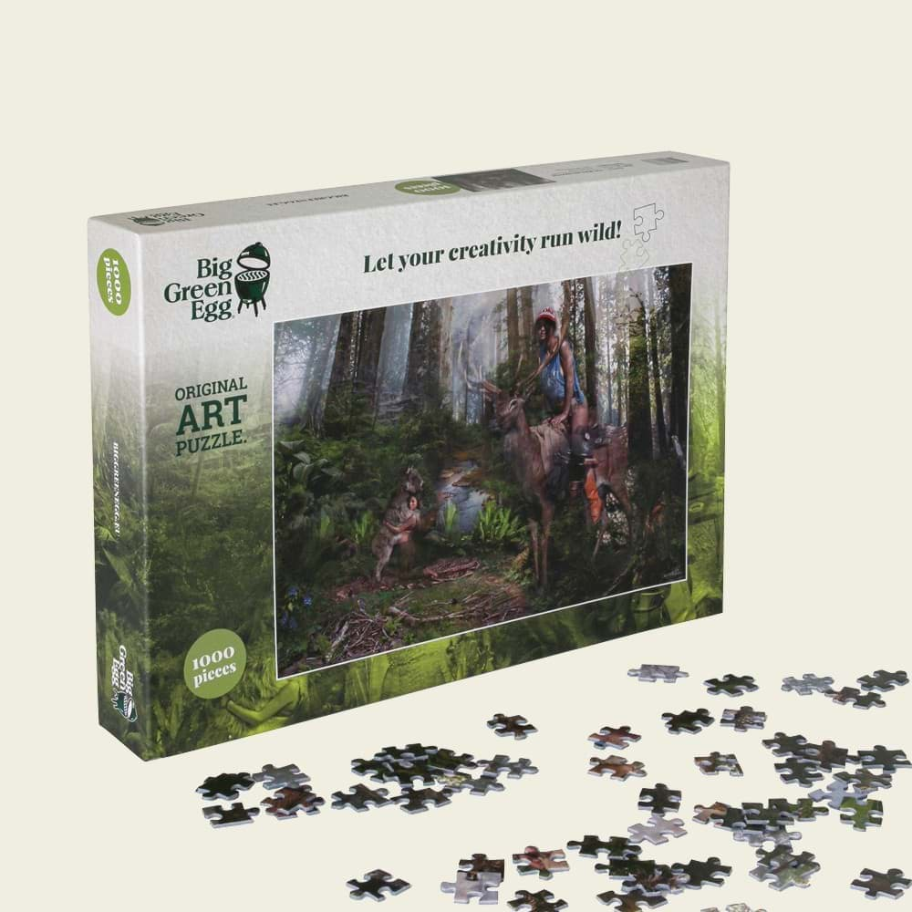 Afbeelding van BIG GREEN EGG PUZZEL 1000 STUKJES