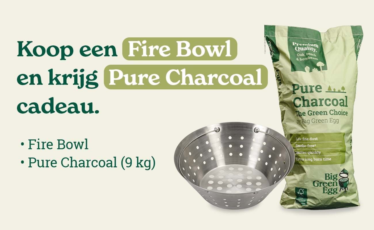 Afbeelding van FIREBOWL XL + GRATIS ZAK PURE CHARCOAL 9 KG