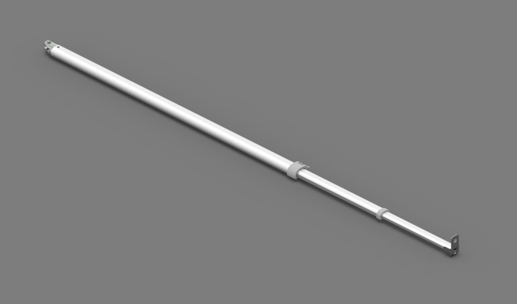 Afbeelding van LEFT SUPPORT LEG CS225-F35220 05 07
