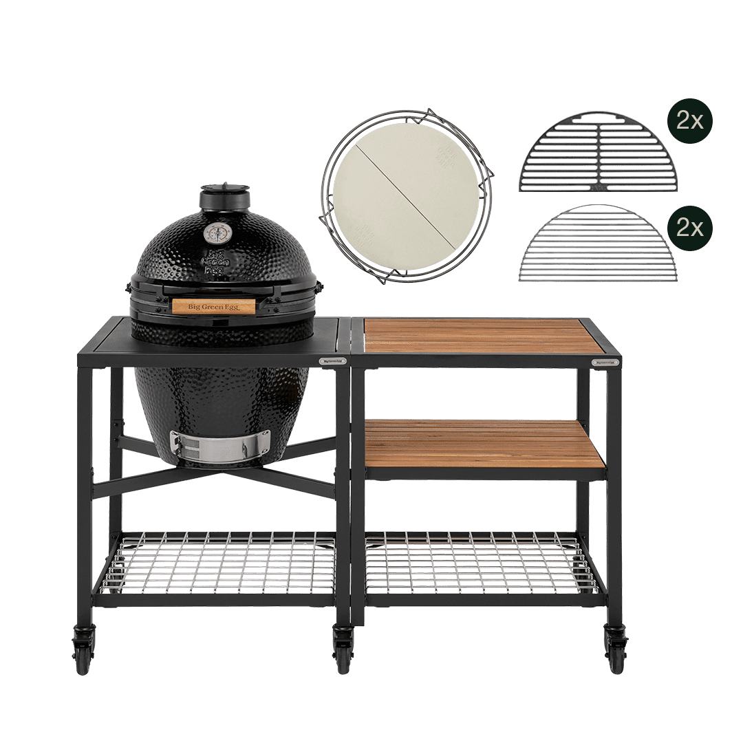 Afbeelding van BIG GREEN EGG THE ONYX LARGE OUTDOOR KITCHEN