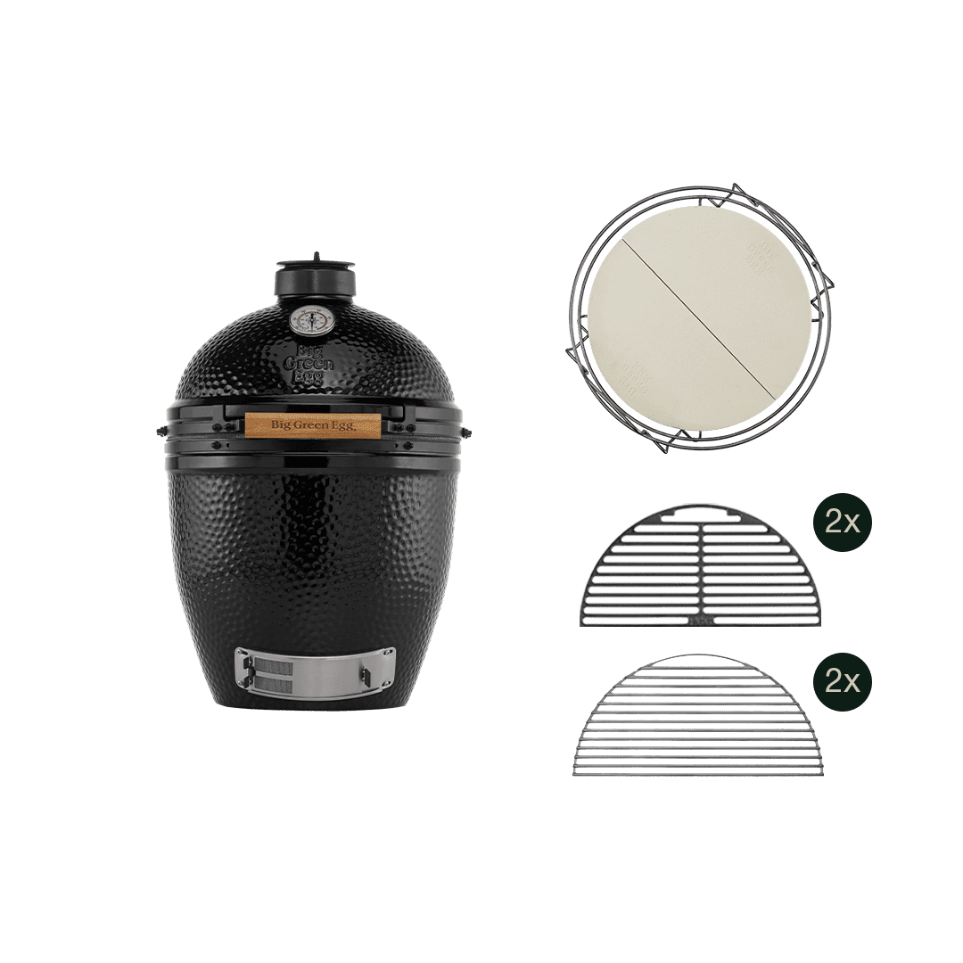 Afbeelding van BIG GREEN EGG THE ONYX XLARGE START COLLECTION