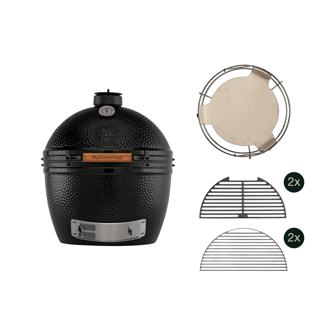 Afbeelding van BIG GREEN EGG THE ONYX XLARGE START COLLECTION