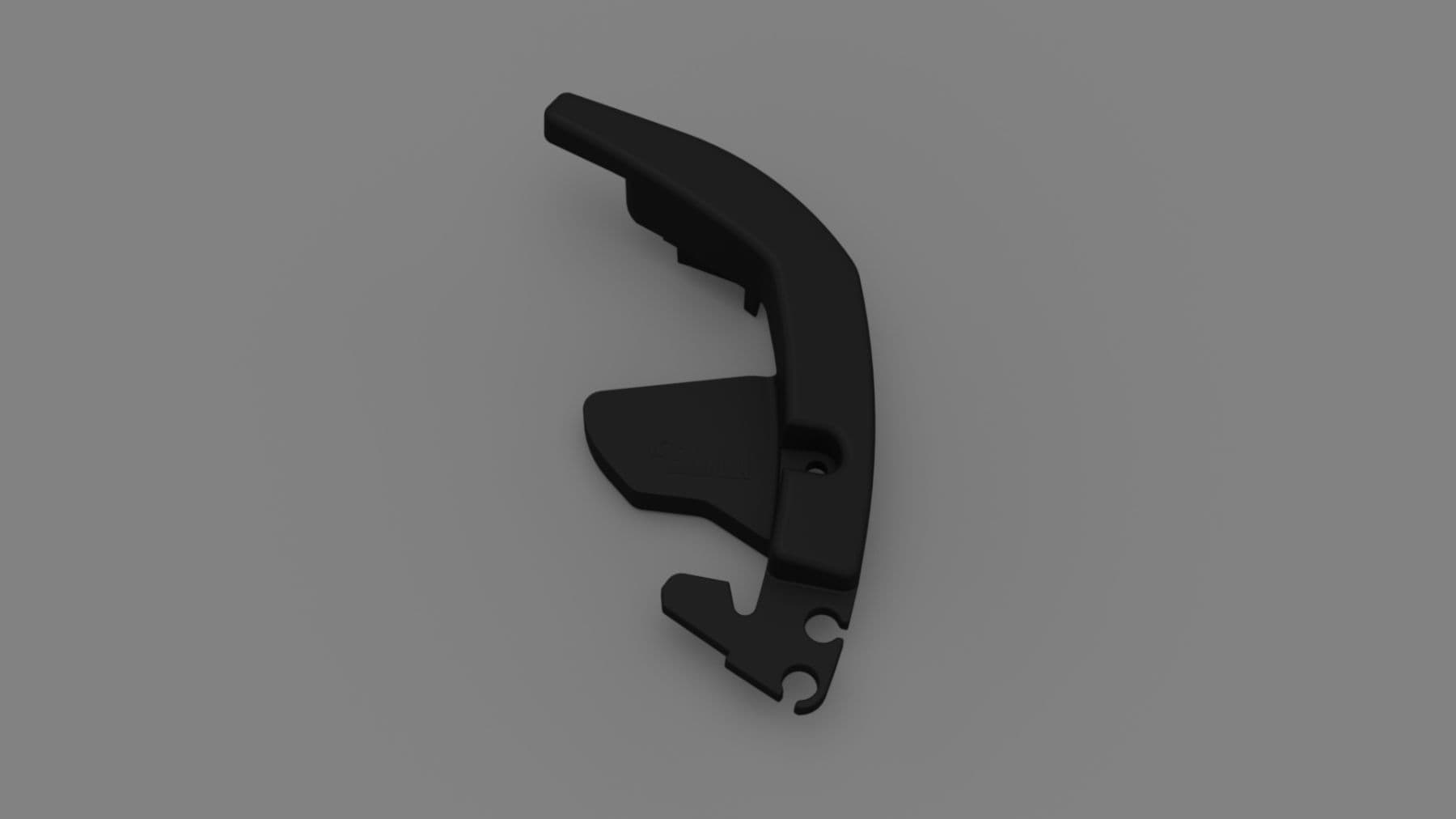 Afbeelding van LEFT LEAD BAR END CAP F80L DEEP BLACK