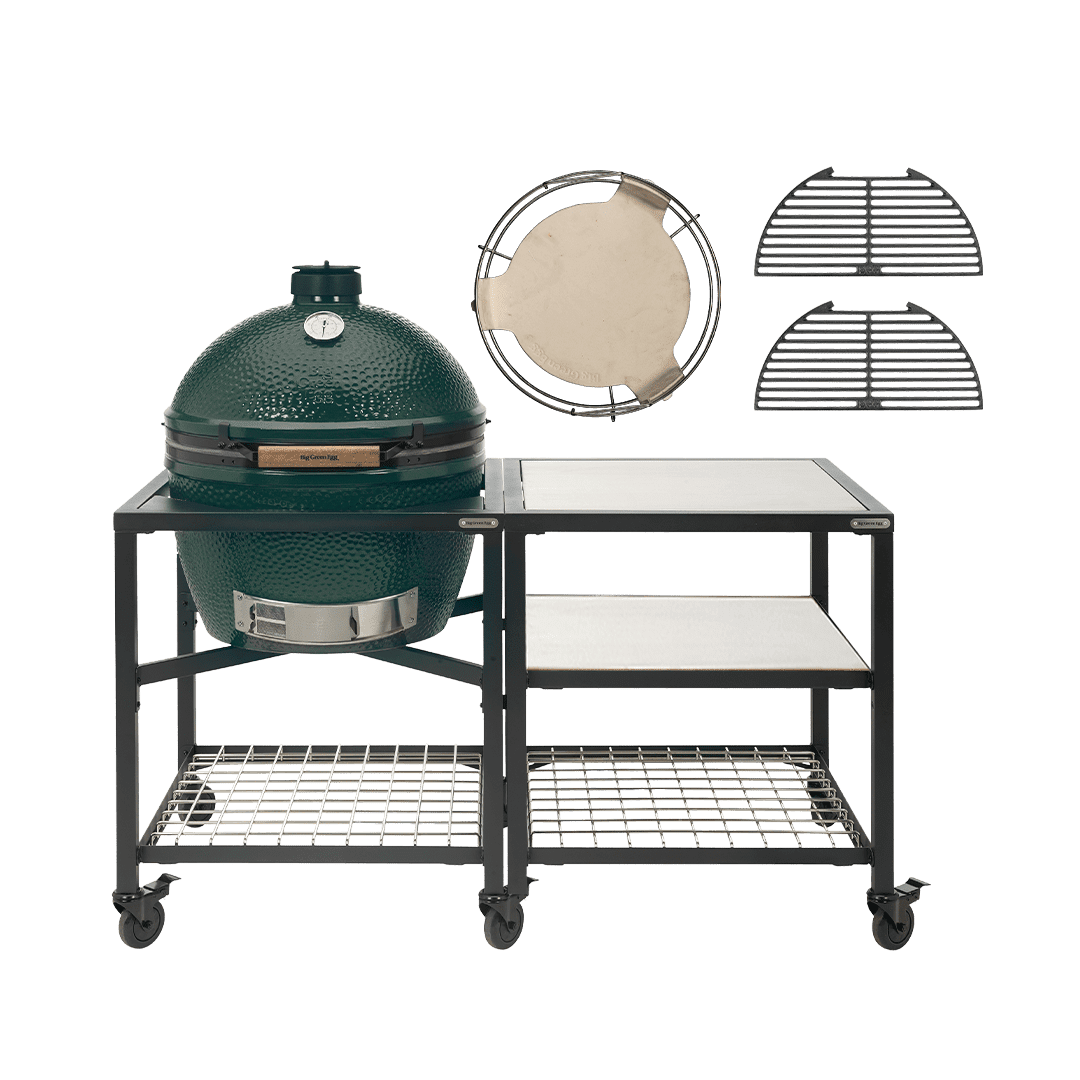 Afbeelding van BIG GREEN EGG XLARGE OUTDOOR KITCHEN RVS