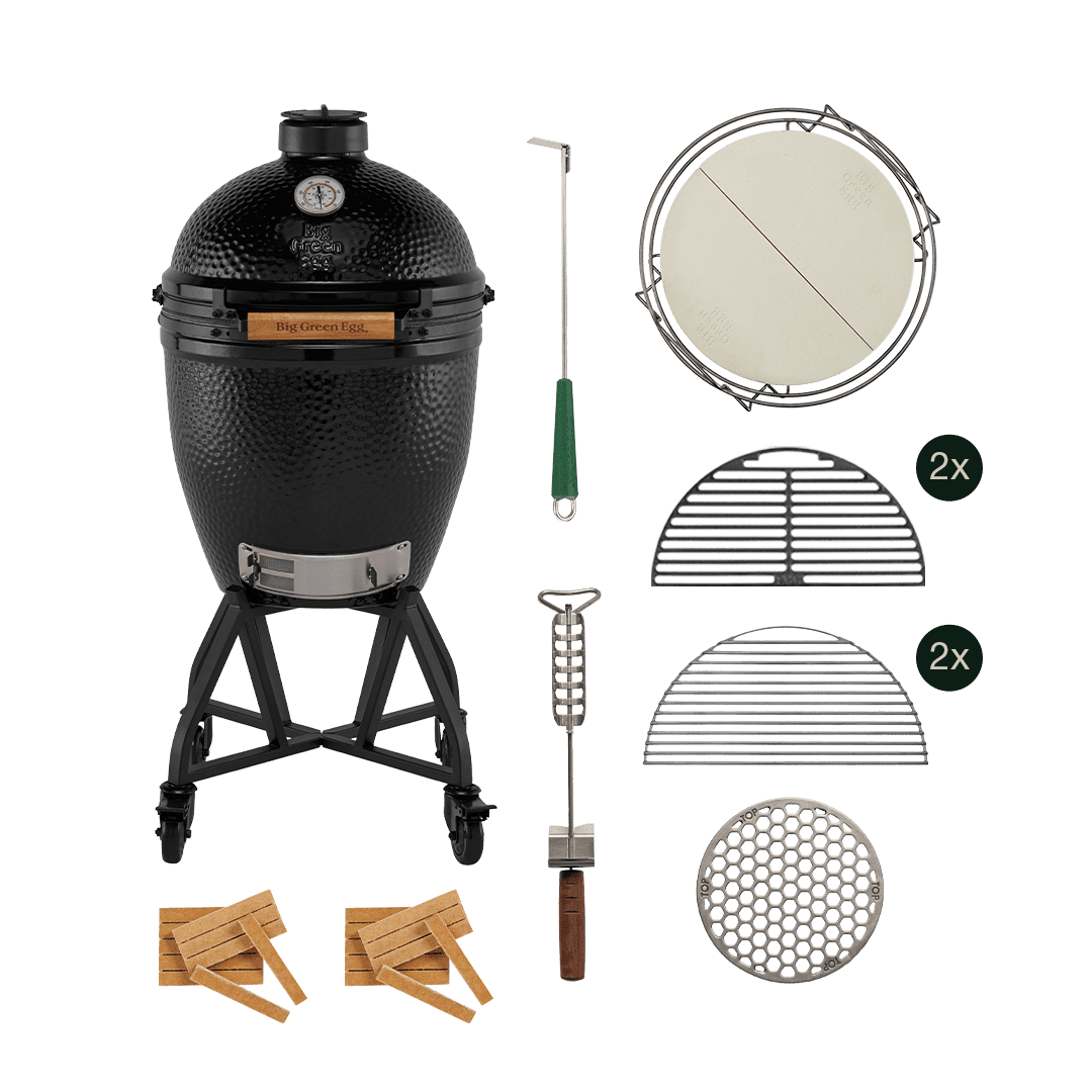 Afbeelding van BIG GREEN EGG THE ONYX LARGE ESSENTIAL MASTER SET