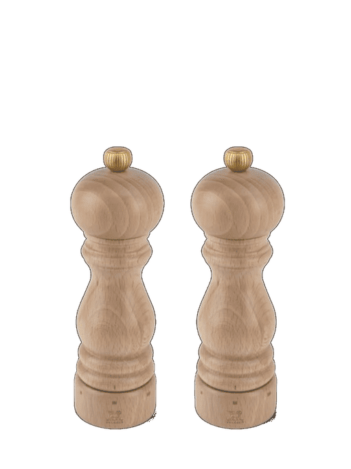 Afbeelding van PEUGEOT PARIS DUO PEPER + ZOUTMOLEN U SELECT HOUT NATUREL 18 CM