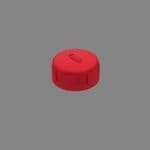 Afbeelding van LEEGLOOPDOPJE ROOD ROLTANK