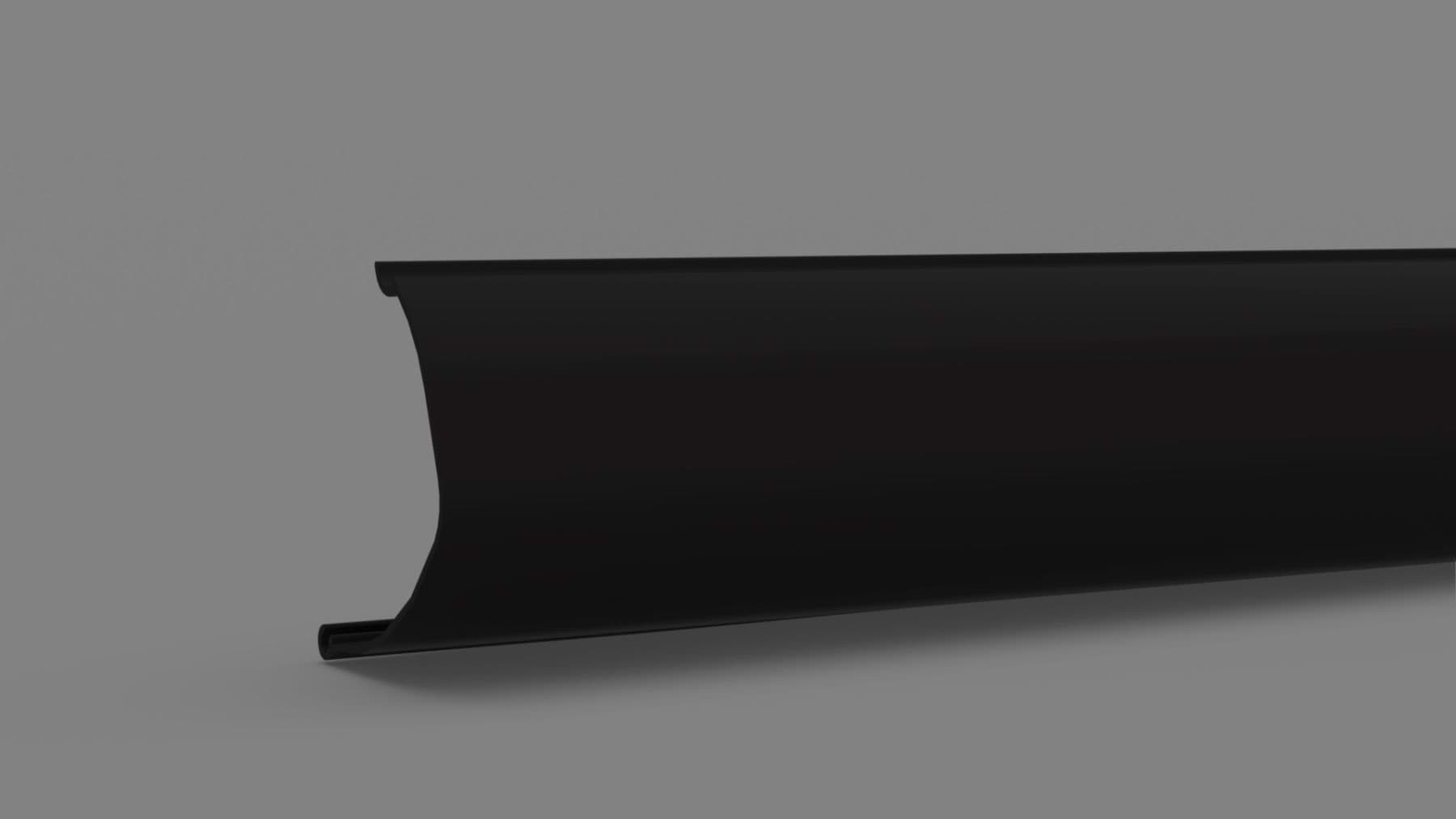 Afbeelding van ANODIZED TOP CASE DEEP BLACK 260 F45s