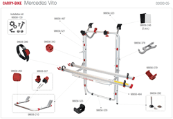 Afbeelding voor categorie Carry-bike Mercedes Vito 02093-05-