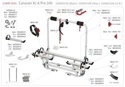Afbeelding voor categorie Carry-Bike Caravan XL A Pro 200 F02093(F/G)32(A/B)