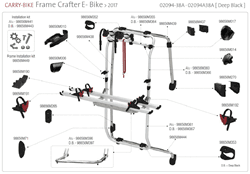 Afbeelding voor categorie Carry-Bike Frame Crafter E-Bike > 2017 02094(-/A)38A